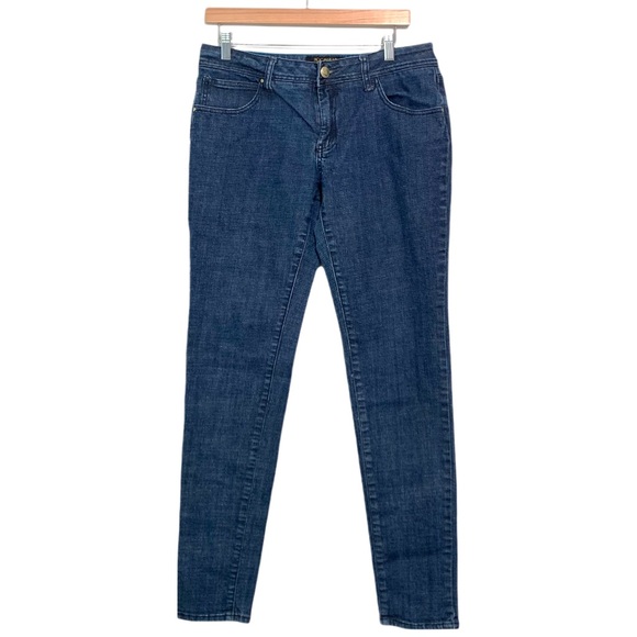 Rocawear Hannah Skinny Leg Jeans Dark Wash Mid Rise Size Juniors 13 - Picture 1 of 14